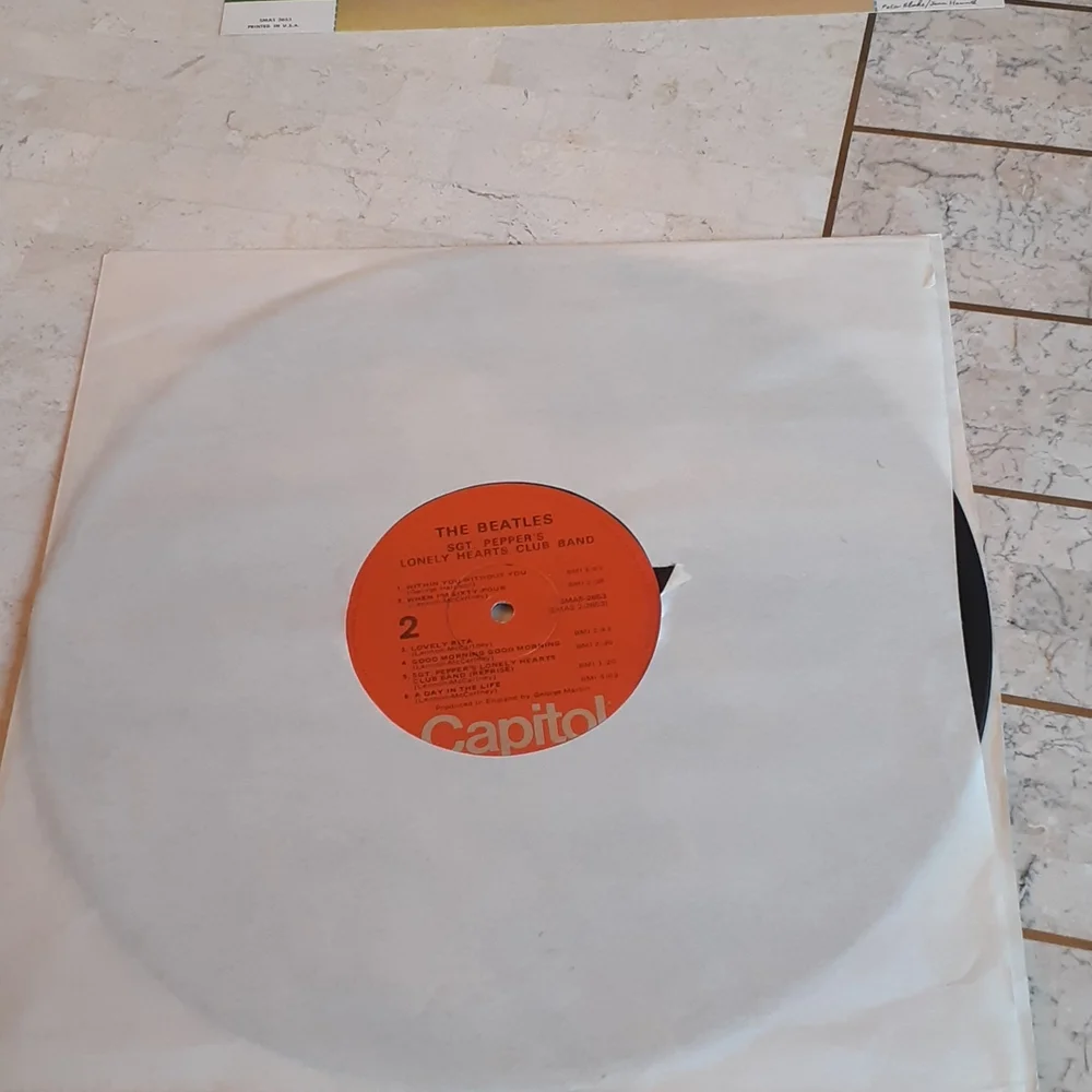 Beatles vinyl record..SGT peppers lonely hearts club band..original 1967 - Picture 7 of 16